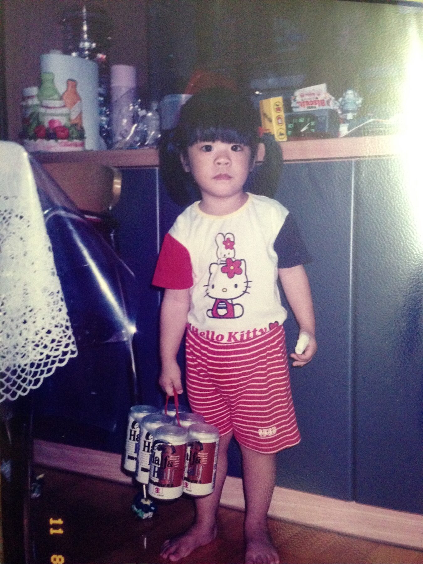 Yu Zon as a child in Subang